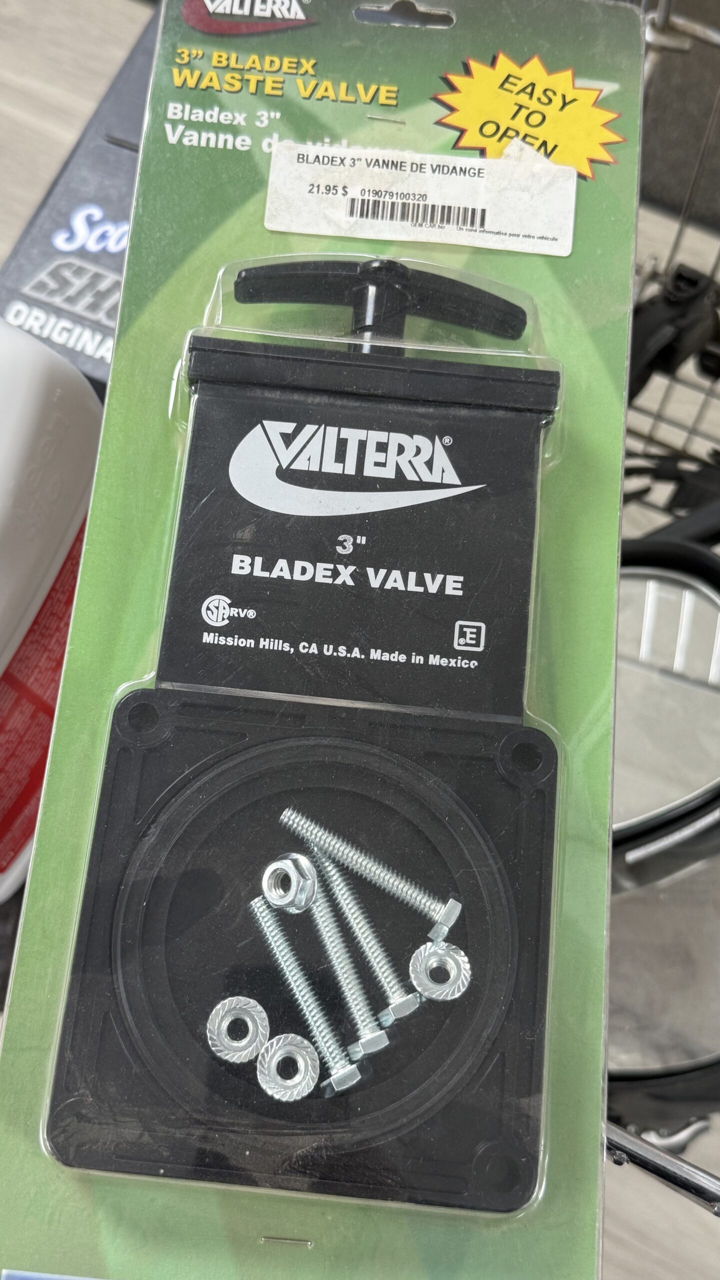 BLADEX 3" VANNE DE VIDANGE